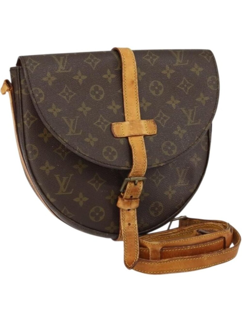 LOUIS VUITTON Monogram Chantilly GM Shoulder Bag M51232